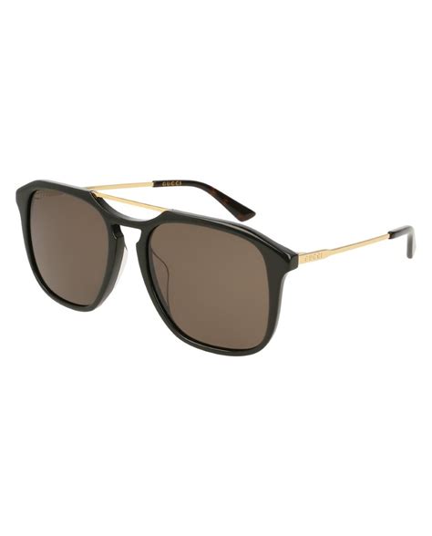 gucci óculos de sol homem|Gucci Gg1660s .